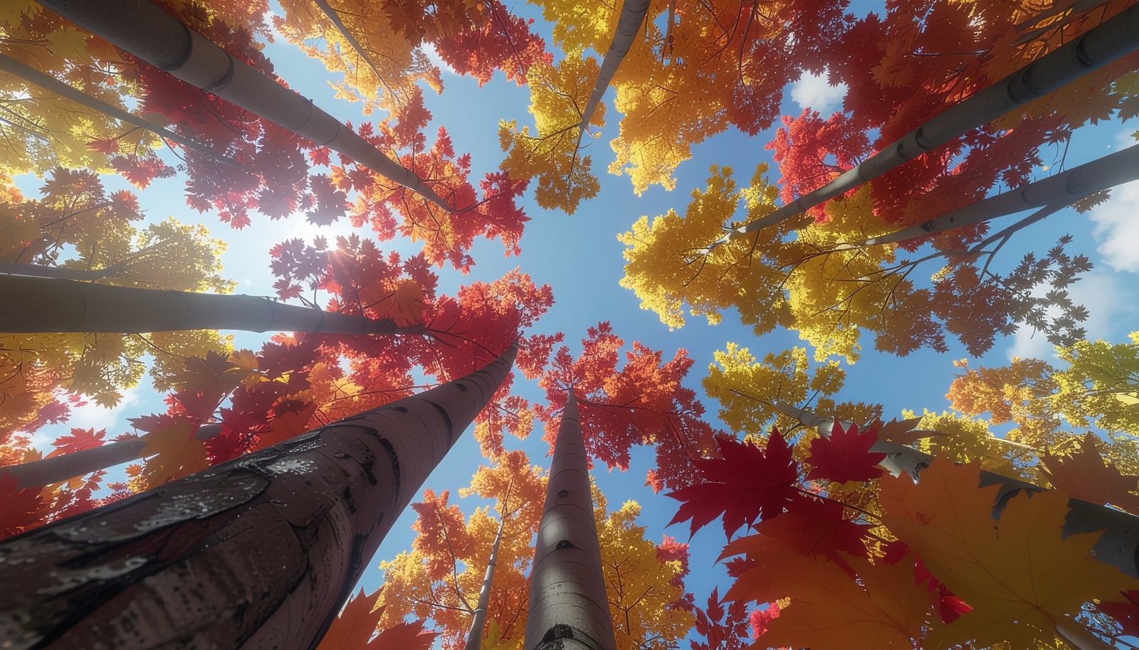 見本の写真: 紅葉